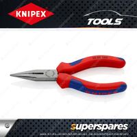 Knipex Snipe Nose Side Cutting Plier - 160mm with Multi-component Grips Handles