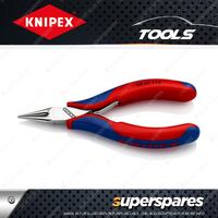 Knipex Elec Plier - 115mm with Round Pointed Jaws & Multi-component Grips Handle