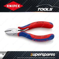 Knipex Diagonal Cutter - 110mm Cutting Soft & Hard Wire with Chrome-plated Head