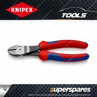 Knipex High Leverage Diagonal Cutter - 180mm with Multi-component Grips Handles