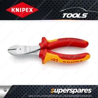 Knipex 1000V High Leverage Diagonal Cutter - 160mm Chrome-plated Head & Pliers