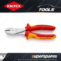 Knipex 1000V High Leverage Diagonal Cutter - 180mm Chrome-plated Head & Pliers