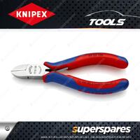 Knipex Electronics Diagonal Cutter - Length 130mm Round Head with Small Bevel