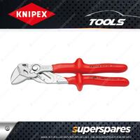 Knipex Plier Wrench Insulated - 250mm Nickel Plated Plier 17 Adjustment Position