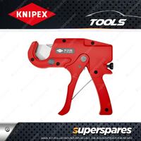 Knipex Plastic Pipe Cutter - Length 185mm for Thin-walled Plastic Conduit Pipes