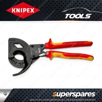 Knipex 1000V Cable Cutter - 320mm Three Stage Ratchet Drive with High Leverage
