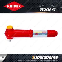 Knipex 1000V Insulated Torque Wrench 3/8 Inch Drive - Reversible Head Design