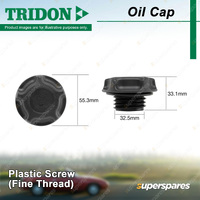 Tridon Oil Cap for Honda Accord Civic CR-V Insight Integra Legend MDX Odyssey