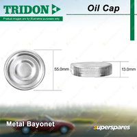 Tridon Oil Cap for Subaru 1400 1600 Brumby DL GF GL Leone RX Sherpa KM3 KN3