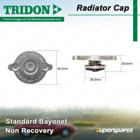 Tridon Radiator Cap for Toyota Corolla KH10 20 Hiace RH10 15 Hilux RN10-16 Stout
