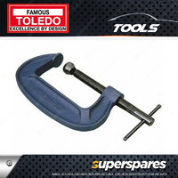 1 Piece of Toledo G-Clamp - Max Throat Opening 150mm 6" Depth 75mm
