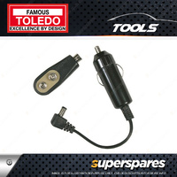 toledo 9 volt Memory Retaining Tool Power Supply Memory Up to 4 hours