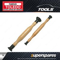 Toledo 2 pcs of Valve Lapper Tool - 16 x 21mm 28 x 35mm 200mm Length
