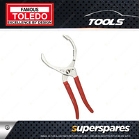 Toledo 260mm Length Large Oil Filter Removal Pliers - Adjustable Jaw