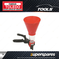 Toledo Universal Funnel with Adjustable Plier 28 - 74mm Clamp Range Mess Free