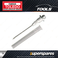 Toledo Grease injector needle w/plastic protector - 21 Gauge 38mm Needle Length