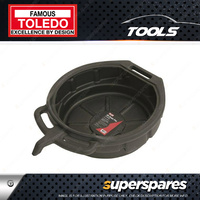 1 piece of Toledo Universal Oil Drain Pan Can - 14L 450mm x 150mm H