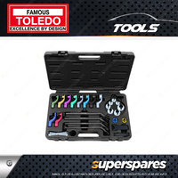 Toledo 27 pcs of A/C & Fuel Line Disconnect Tools Kit - Master Set