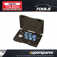 Toledo 9Pcs of Cooling System Tester Heavy Goods Vehicle -Inc a heavy duty pump