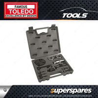 Toledo A/C Compressor Clutch Remover Kit Inc disc type & nut type remover
