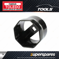 Toledo Wheel Bearing Lock Nut Socket - Octagon 8 point 3 7/8" Square Drive