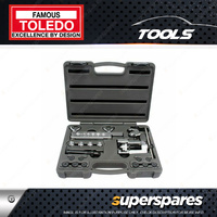 Toledo Flaring Tool Master Kit - Metric & Imperial Single Double Bubble Flares