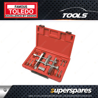 Toledo Adjustable Wheel Bearing Lock Nut Wrench Set Ideal for 4WD 45 - 145mm
