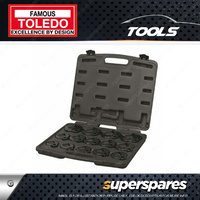 Toledo 14 Pc of Crowfoot Wrench Set - 1/2" Square Drive SAE 11/16" - 2"