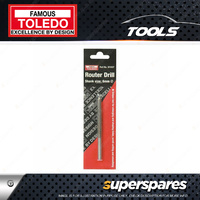 1 pc of Toledo Router File Drill Bit - Dia 6mm Shank and 95mm Length