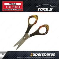 Toledo 125mm Embroidery Scissors with Stainless steel Blades Acrylic Handle