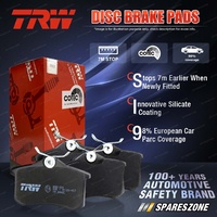4 pcs Rear TRW Disc Brake Pads for BMW 125i F20 Without Sports Brakes 2/12 - On