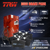 8pcs Front + Rear TRW Brake Pads for Alfa Romeo 156 932AXB00 932AXB01 3.2L 184KW