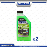 2 x Tectaloy 60 Plus Conventional Pre-Mixed Radiator Coolant - Green 1L