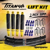 2" Lift Kit Titan 4X4 Shocks EFS Leaf Springs for Toyota Hilux LN YN 65 67