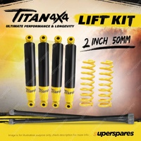 2" Lift Kit Titan 4X4 Shock King Coil for Toyota Landcruiser UZJ100 HDJ100