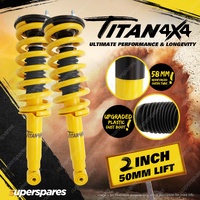 2" Complete Struts Lift Kit Titan 4X4 King Coil for Ford Everest Next Gen 22-ON