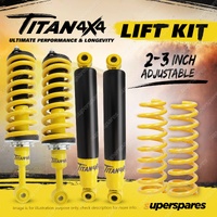 ADJ 2"-3" Pre Assembled Lift Kit Titan 4X4 King Coil for Mitsubishi Pajero Sport