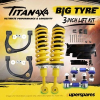 Titan 4X4 3" Big Tyre Lift Kit Strut King Coil for Nissan Navara D40 No STX550