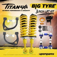 Titan 3" Big Tyre Lift Kit Complete Strut King Coil for Volkswagen Amarok 23-ON