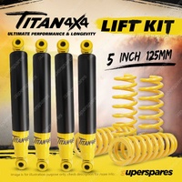 5" 125mm Lift Kit Titan 4X4 Shocks King Coil for Ford Maverick DA Wagon 88-94