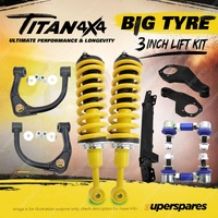 Titan 4X4 3" Big Tyre Lift Kit Complete Strut King Coil for Mitsubishi Triton MR