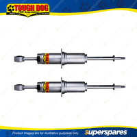 2x Front Tough Dog 40mm Lift 45mm ADJ Strut Shock Absorber for Nissan Patrol Y62