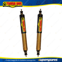 2 x Front SV 9 Stage ADJ Steering Dampers for Toyota Landcruiser 80 105 Series