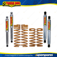 30mm HD Front Medium Rear 40mm ADJ Shock Lift Kit for Land Rover Defender Flat