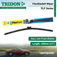 1 x FlexBlade Passenger Side Wiper Blade 17" for Tesla Model S 70D 85D 100D