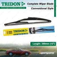 1 x Tridon Rear Plastic Wiper Blade 12" for Citroen C2 C3 C4 B7 C5 DS3 Dispatch