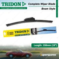1 x Tridon Rear Beam Plastic Wiper Blade 10" for Kia Soul J3811 SK 2020-ON