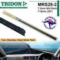 Pair Tridon Metal Rail Wiper Refills 28" for Dodge Journey JC 2008-2012