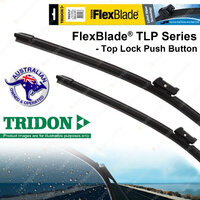 2 Tridon FlexBlade Frameless Wiper Blades for Volkswagen Jetta Passat Scirocco
