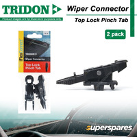 2 x Tridon FlexConnect Wiper Connectors TL for Citroen C4 C5 X7 1.6L 2.0L 3.0L